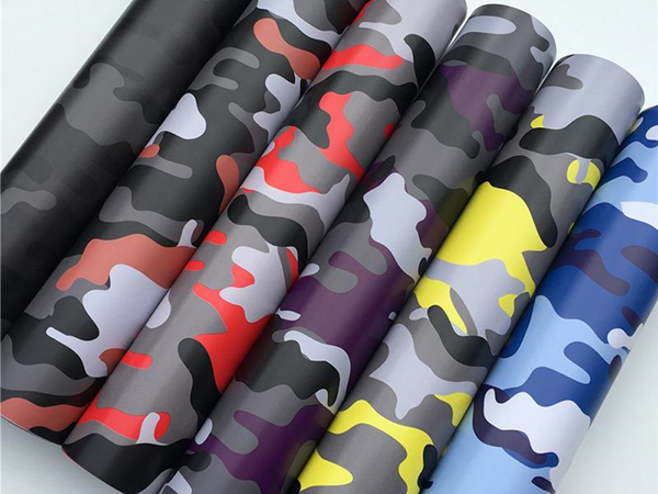 Adhesivo Auto Moto Camouflage Vinyl PVC Wrap