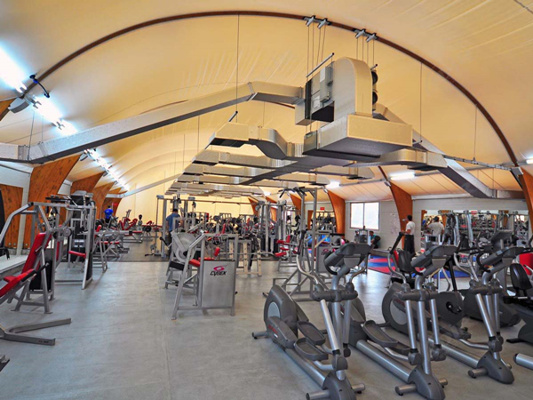 Carpas de PVC para Gimnasio