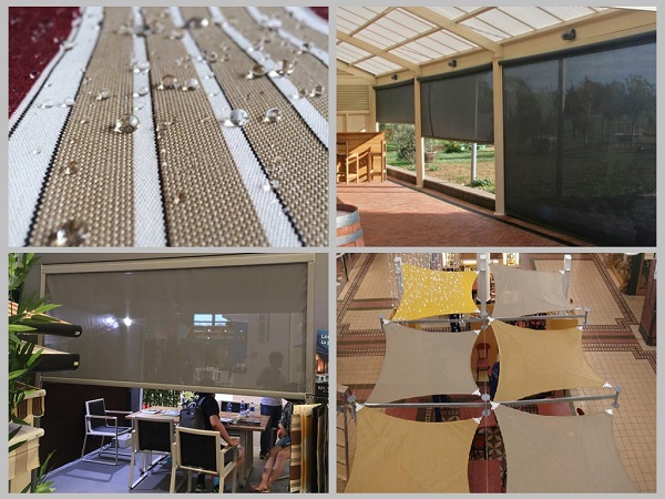 Tecido pvc protetor solar