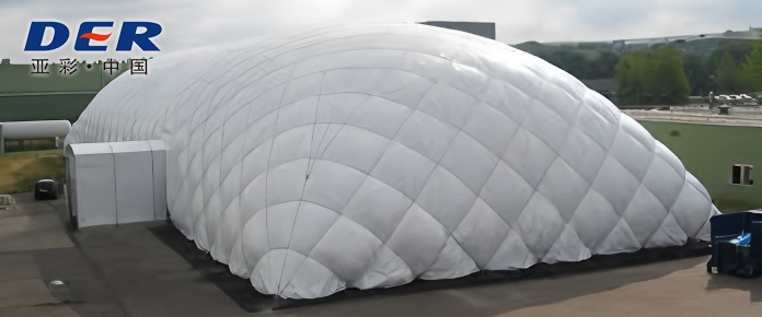 inflatable building membrane