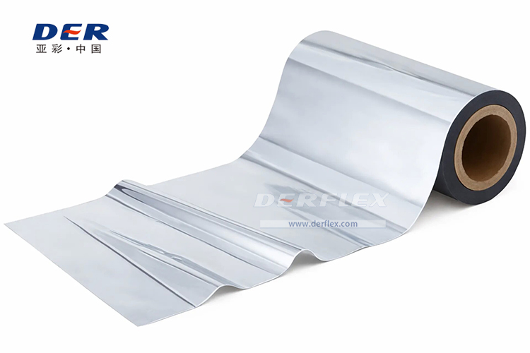 DERFLEX aluminized PET film and reflective fabric material roll