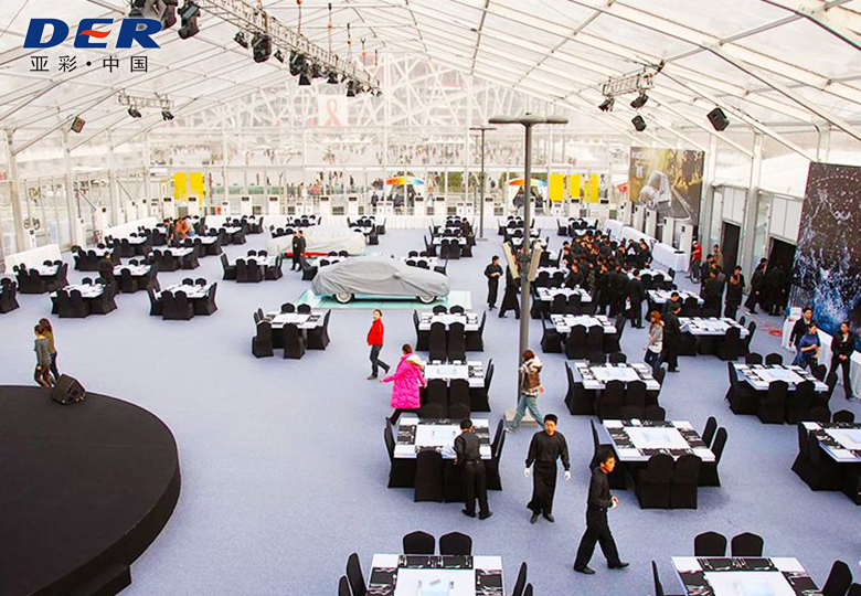 event exhibition tent material