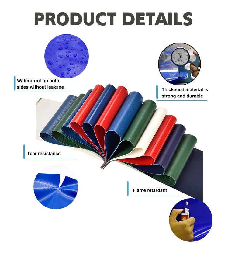PVC coated fabric roll manufacturer