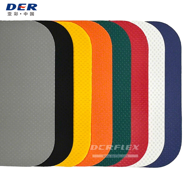 DERFLEX supplies industrial PVC polyester coated fabric for truck tarps, industrial curtains, construction covers, tents, equipment covers, inflatables and OEM fabrication. Waterproof, UV-resistant, weldable, flame-retardant options and custom roll production available