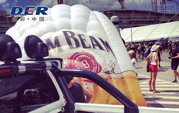 advertising inflatable material