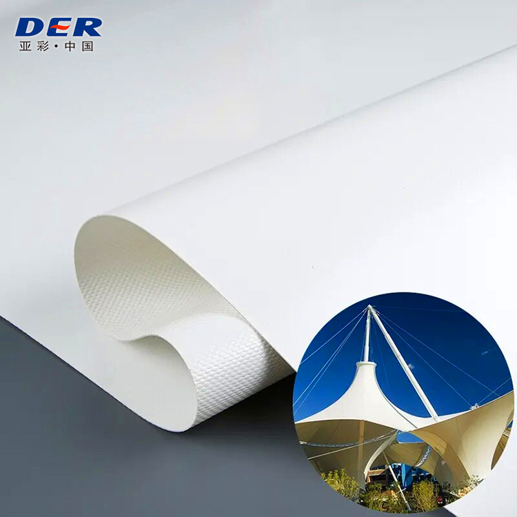 Tensile structure fabric supplier DERFLEX architectural membrane material