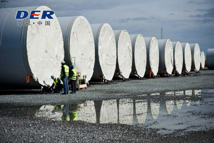 PVC tarps for wind turbines