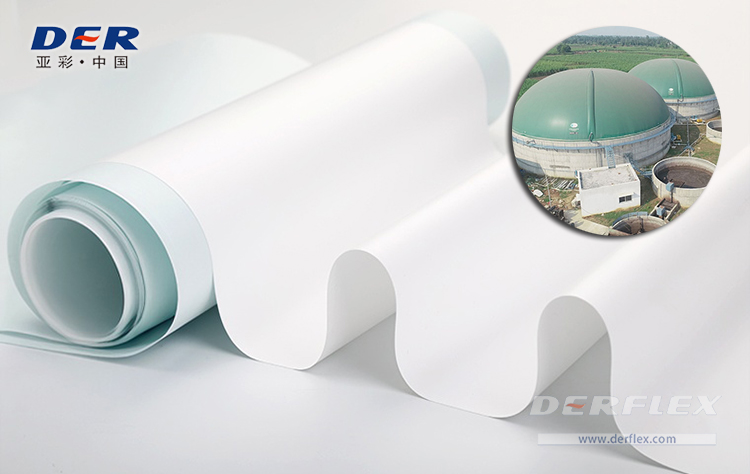 PVDF biogas membrane product by DERFLEX