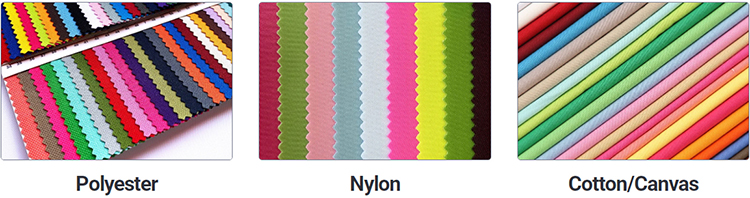 Polyester, Nylon, Canvas