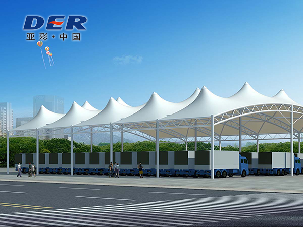 tensile fabric roof structures