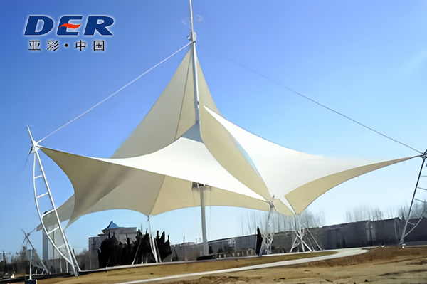 PVC coated fabric roofing