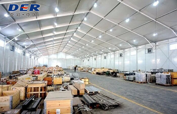 warehouse tents