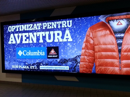 Backlit Display Fabric — DERFLEX advertising material