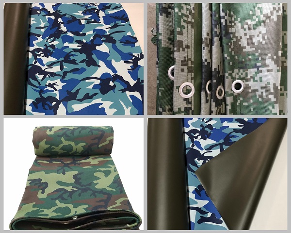 Heavy Duty Camouflage Tarpaulin - DERFLEX