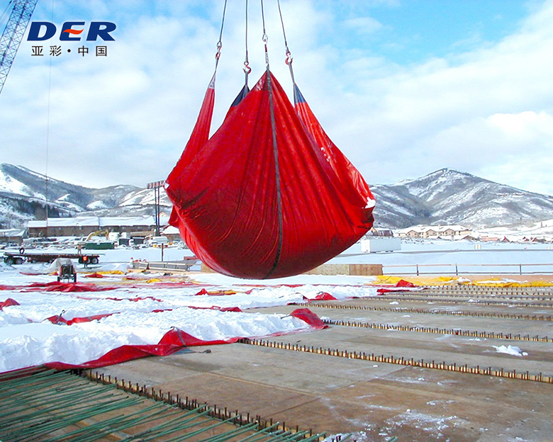 winter construction tarp