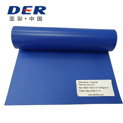 PVC coated polyester tarpaulin roll material