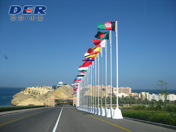 Polyester Flag Fabric — DERFLEX advertising material