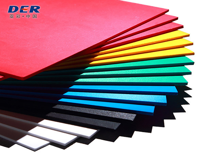 PVC Foam Board — DERFLEX advertising material