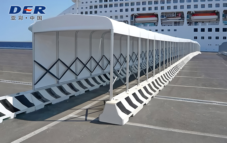 retractable warehouse tent