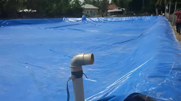 Shrimp Farm Temperature Control Tarp