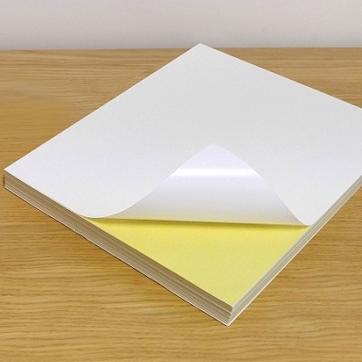 White Self-Adhesive Vinyl — DERFLEX advertising material